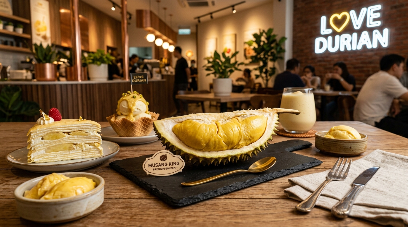 Love Durian Musang King Cafe Batam